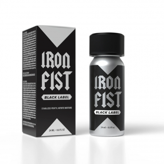 POPPERS IRON FIST BLACK LABEL – 24 ML