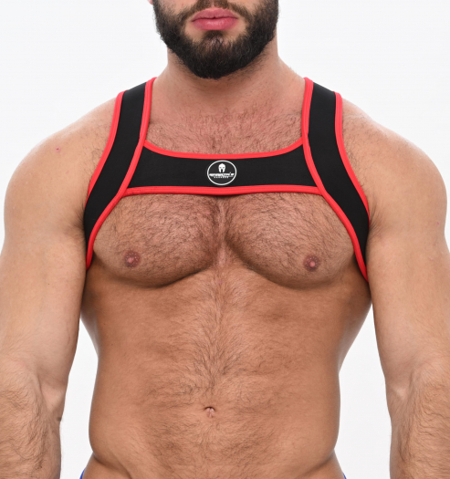 HARNAIS SPARTA ZEUS ROUGE