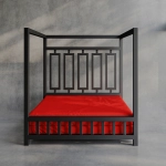 DRAP ROUGE IMPERMÉABLE