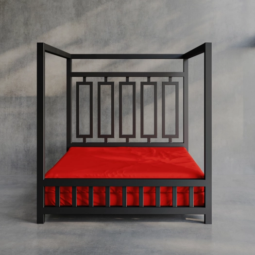 DRAP HOUSSE ROUGE KING SIZE