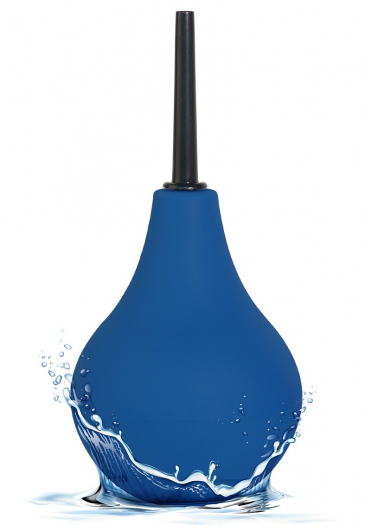 LARGE BLUE ANAL DOUCHE