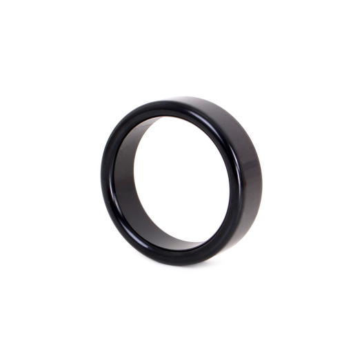 COCKRING EN ALUMINIUM NOIR