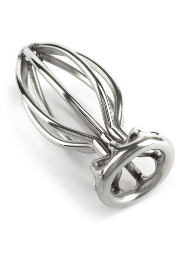 BUTTPLUG FIL ACIER - SMALL