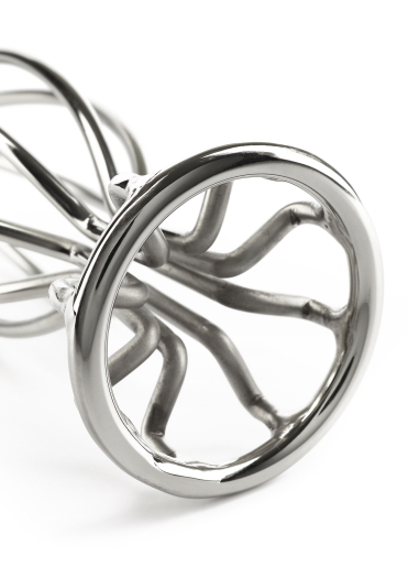 BUTTPLUG FIL ACIER - LARGE