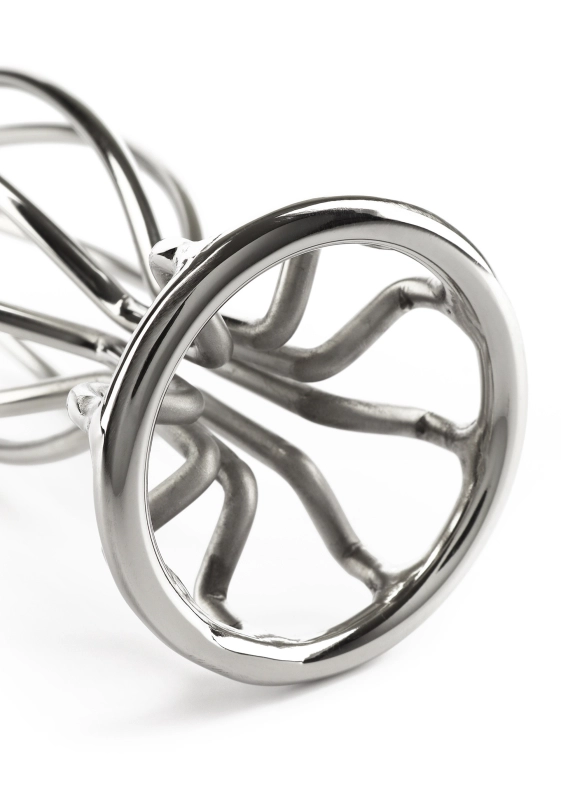 BUTTPLUG FIL ACIER - LARGE