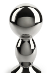BUTTPLUG DEUX ETAGES EN ACIER