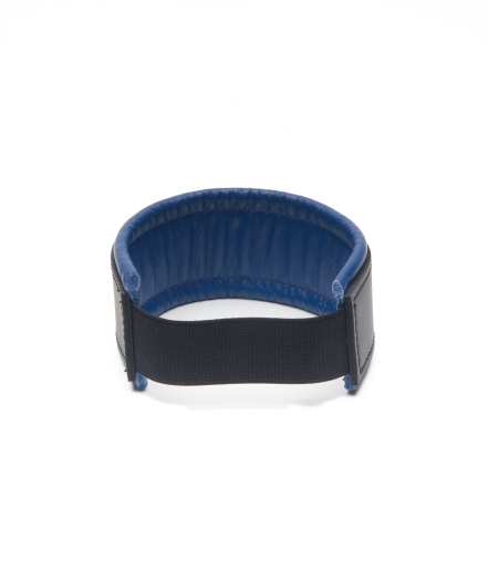 TOUR DE BRAS EN CUIR IEM AVEC ÉLASTIQUE - BLEU
