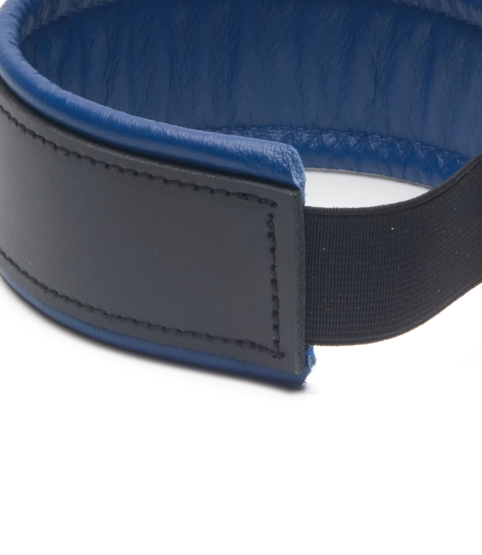 TOUR DE BRAS EN CUIR IEM AVEC ÉLASTIQUE - BLEU