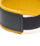 TOUR DE BRAS EN CUIR IEM AVEC ÉLASTIQUE - JAUNE
