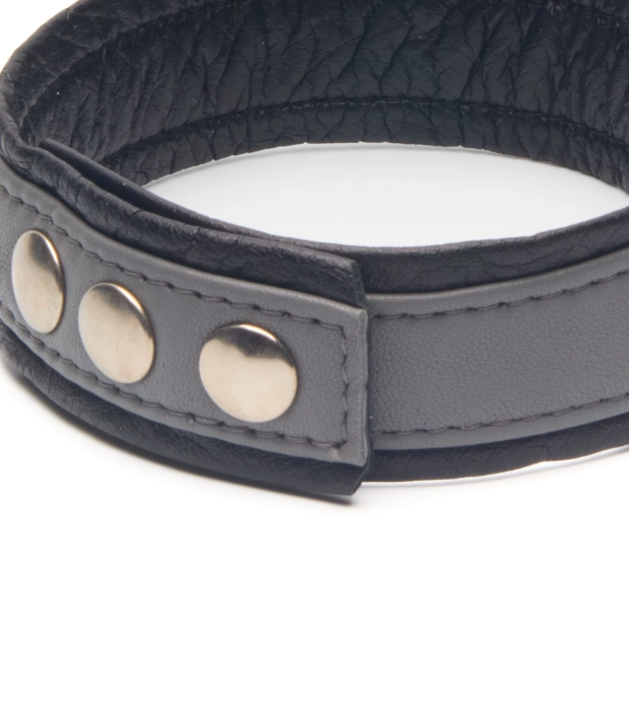 TOUR DE BRAS EN CUIR SOUPLE IEM – GRIS