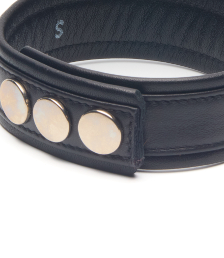 TOUR DE BRAS EN CUIR SOUPLE IEM – NOIR