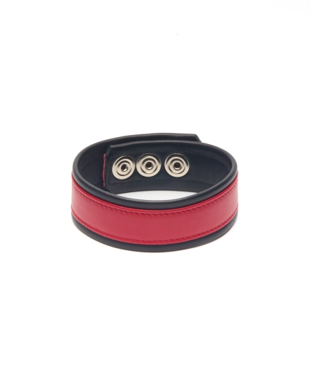 TOUR DE BRAS EN CUIR SOUPLE IEM – ROUGE