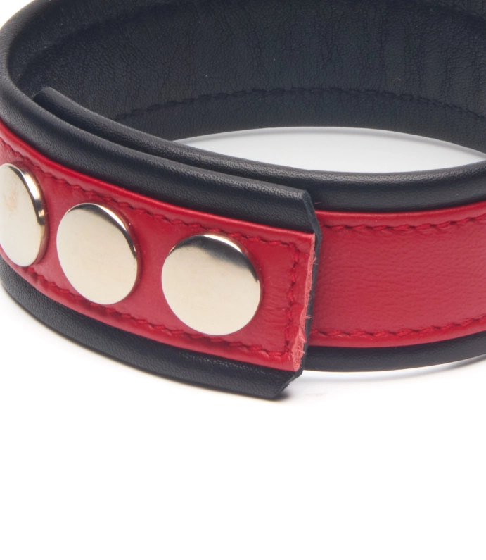 TOUR DE BRAS EN CUIR SOUPLE IEM – ROUGE