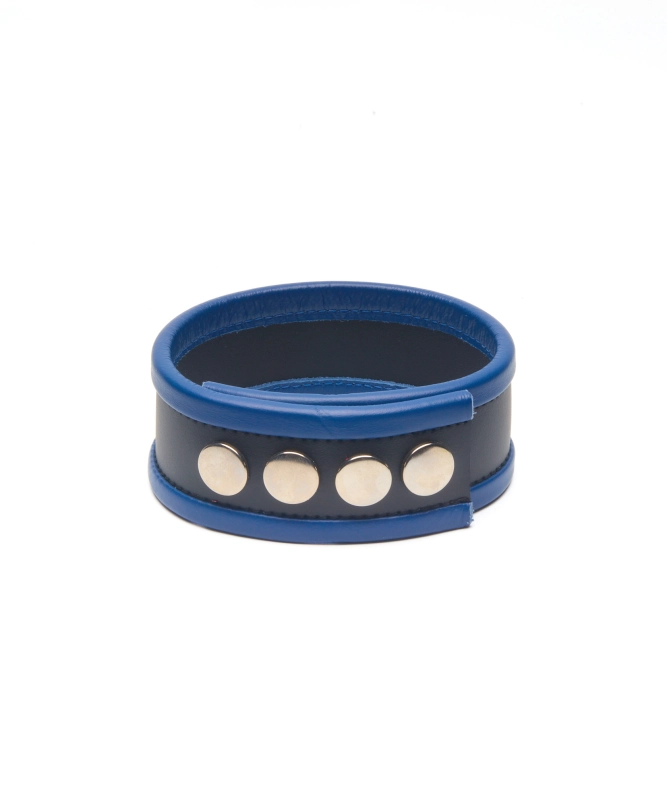 TOUR DE BRAS EN CROÛTE DE CUIR IEM - BLEU