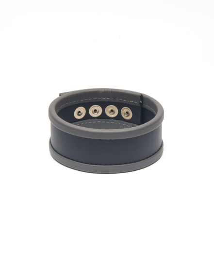 TOUR DE BRAS EN CROÛTE DE CUIR IEM - GRIS
