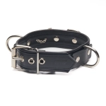 COLLIER 3 ANNEAUX DELUXE EN CUIR IEM