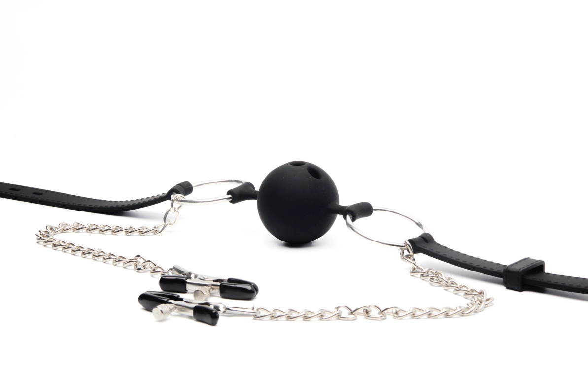 BAILLON BALLE + PINCES SILICONE