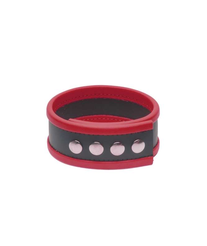 TOUR DE BRAS EN CROÛTE DE CUIR IEM - ROUGE