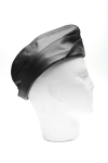 CALOT MILITAIRE EN CUIR IEM - NOIR