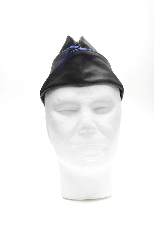 CALOT MILITAIRE EN CUIR IEM – BLEU