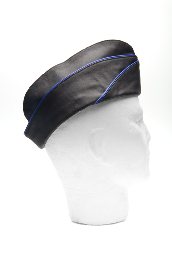 CALOT MILITAIRE EN CUIR IEM – BLEU