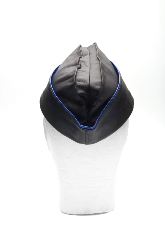 CALOT MILITAIRE EN CUIR IEM – BLEU