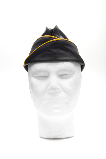 CALOT MILITAIRE EN CUIR IEM – JAUNE