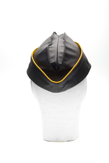 CALOT MILITAIRE EN CUIR IEM – JAUNE