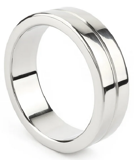 COCKRING RAINURÉ EN ACIER