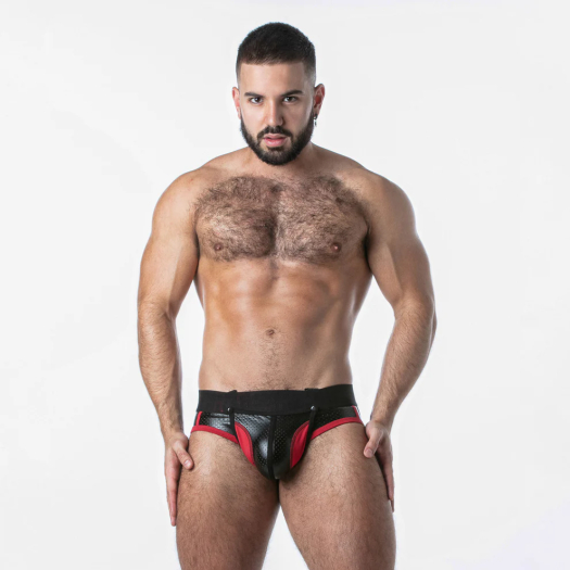 JOCKSTRAP LOCKERGEAR OPEN ACCESS - ROUGE