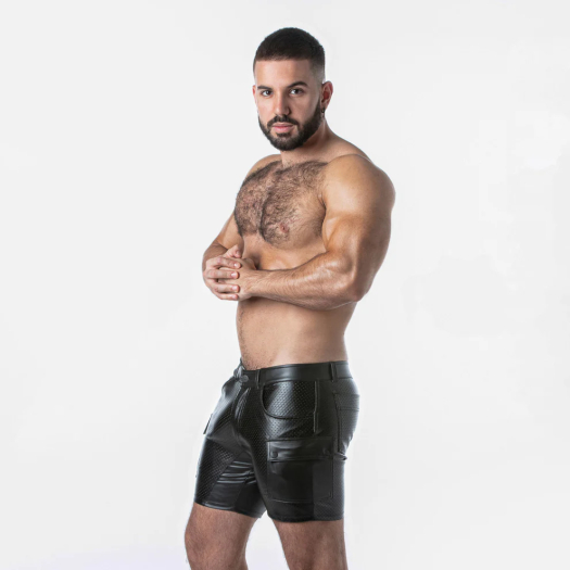 SHORT CARGO LOCKER GEAR RUB IT - NOIR