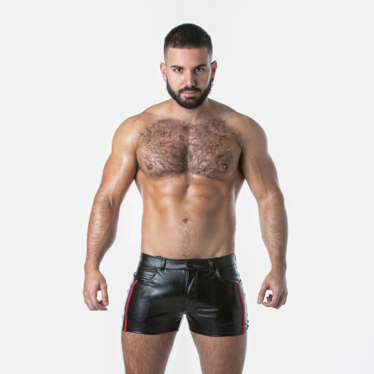 MINI SHORT LOCKER GEAR RUB IT - ROUGE