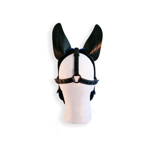 CAGOULE PUPPY BRUTUS EN CUIR VEGAN - BLEU