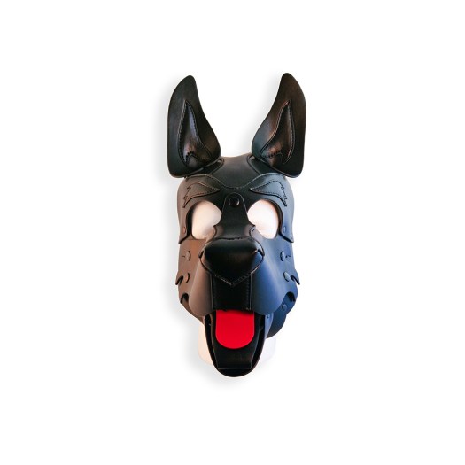 CAGOULE PUPPY BRUTUS EN CUIR VEGAN - NOIR