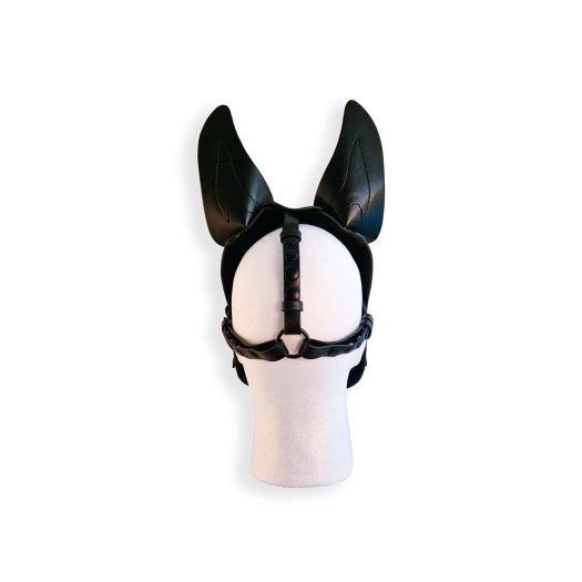 CAGOULE PUPPY BRUTUS EN CUIR VEGAN - NOIR