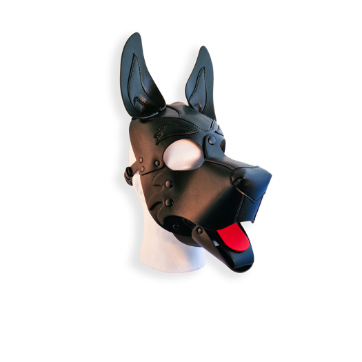 CAGOULE PUPPY BRUTUS EN CUIR VEGAN - NOIR