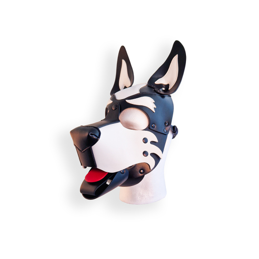 CAGOULE PUPPY BRUTUS EN CUIR VEGAN - BLANC