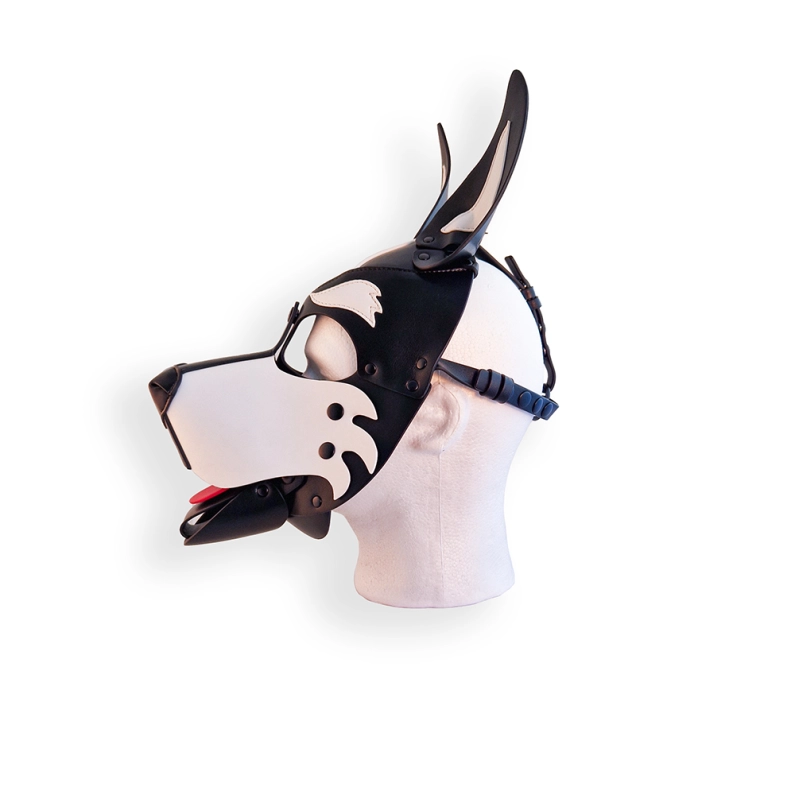 CAGOULE PUPPY BRUTUS EN CUIR VEGAN - BLANC