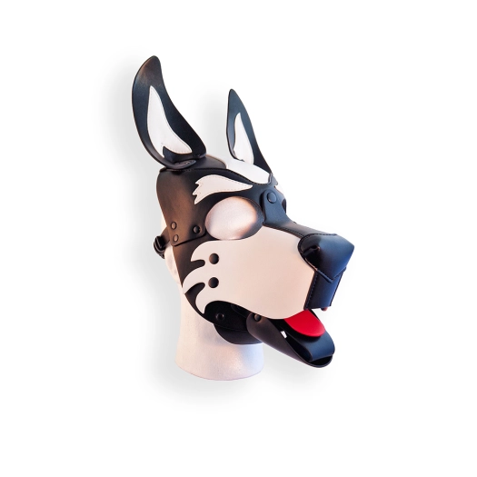 CAGOULE PUPPY BRUTUS EN CUIR VEGAN - BLANC