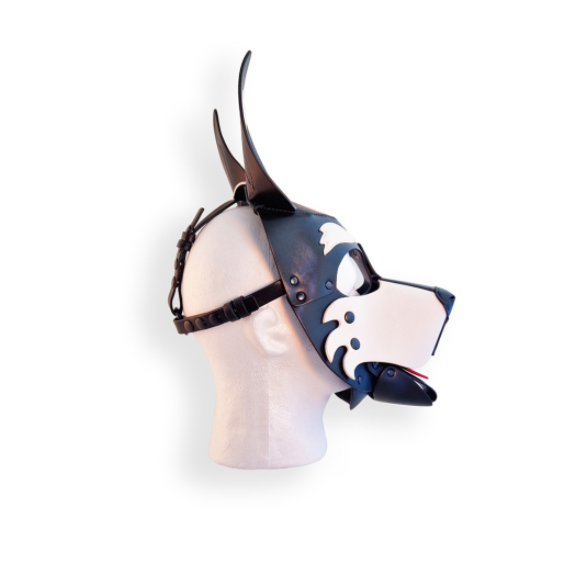 CAGOULE PUPPY BRUTUS EN CUIR VEGAN - BLANC
