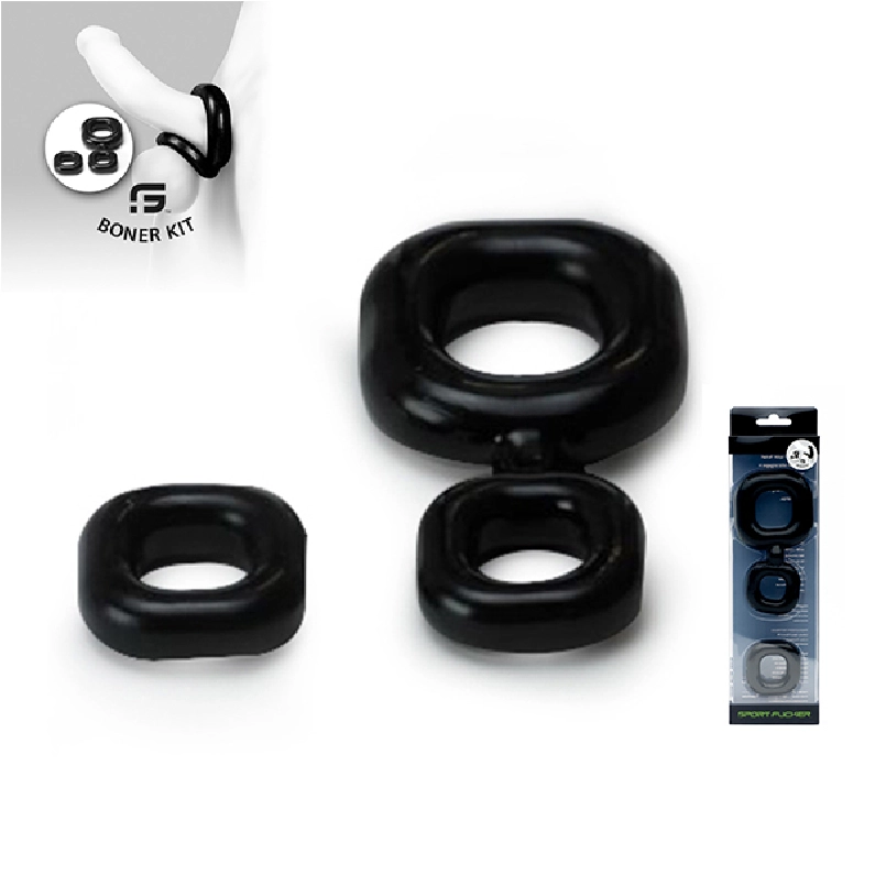 KIT DE COCKRINGS SPORT FUCKER BONER - NOIR