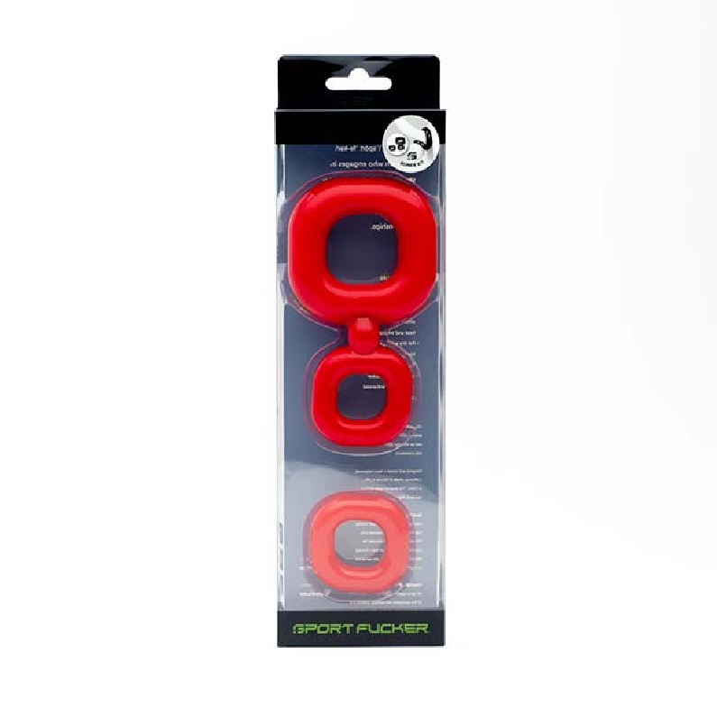 KIT DE COCKRINGS SPORT FUCKER BONER - ROUGE