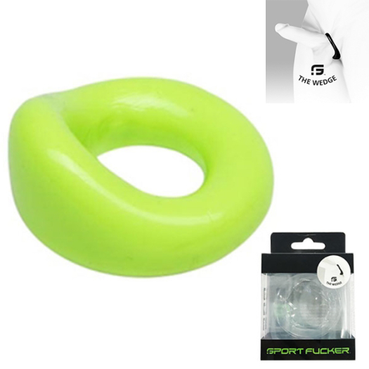 COCKRING WEDGE – VERT FLUO