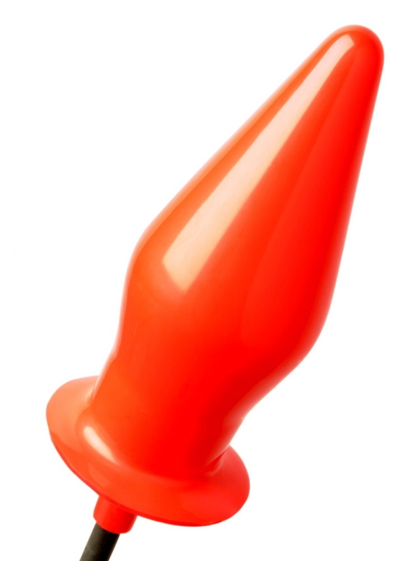 PLUG GONFLABLE CONIQUE LARGE - ROUGE