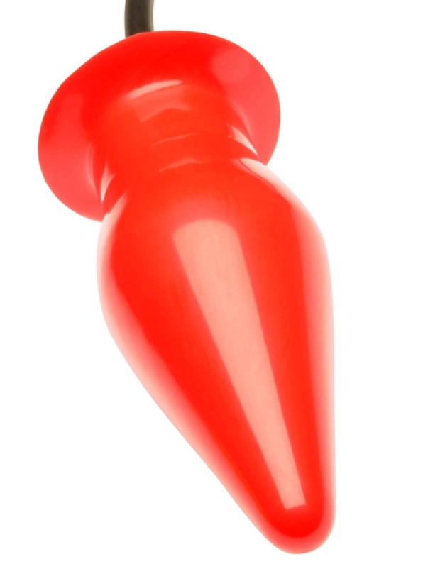 PLUG GONFLABLE CONIQUE LARGE - ROUGE