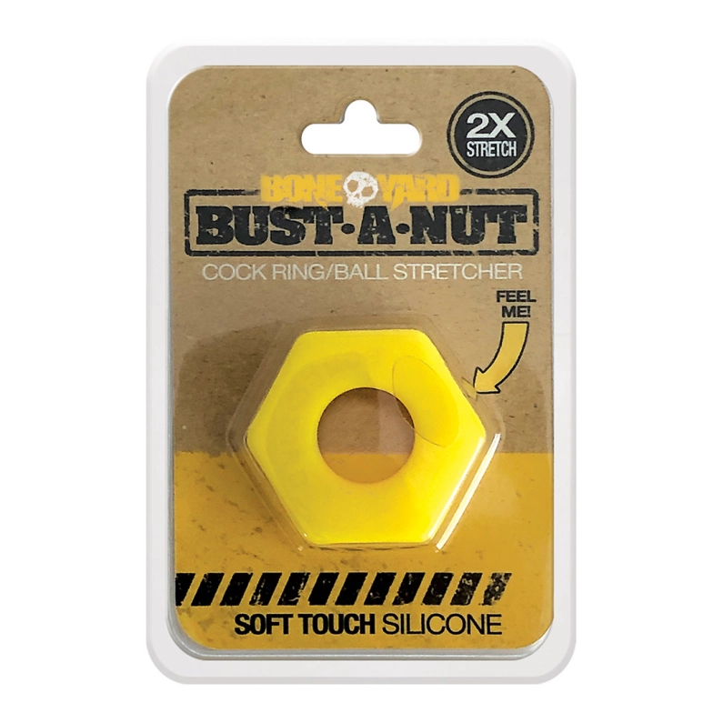 COCKRING BONEYARD BUST-A-NUT – JAUNE