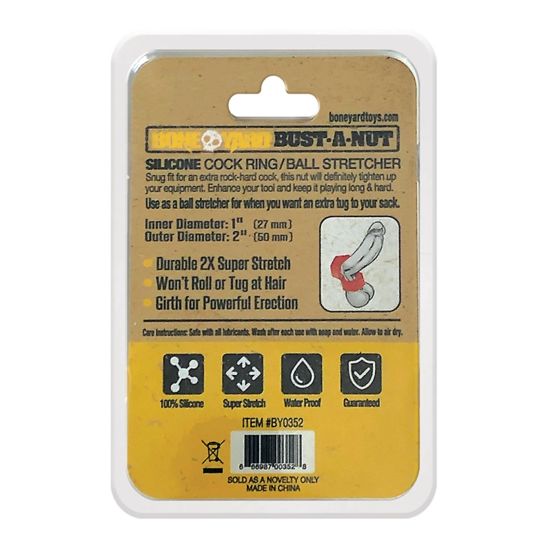 COCKRING BONEYARD BUST-A-NUT – ROUGE