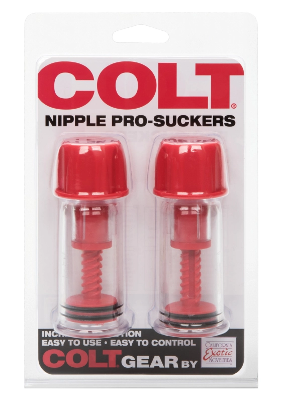 VENTOUSES COLT PRO-SUCKERS – ROUGE