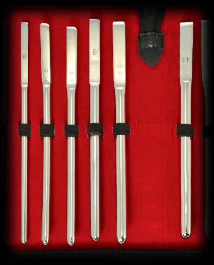 COFFRET 6 BOUGIES HEGAR ACIER INOXYDABLE