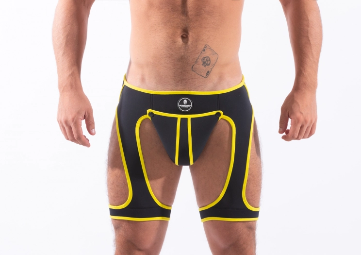 SHORT CHAPS SPARTA SNAX – JAUNE